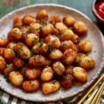 Crispiest Air Fryer Gnocchi Plate