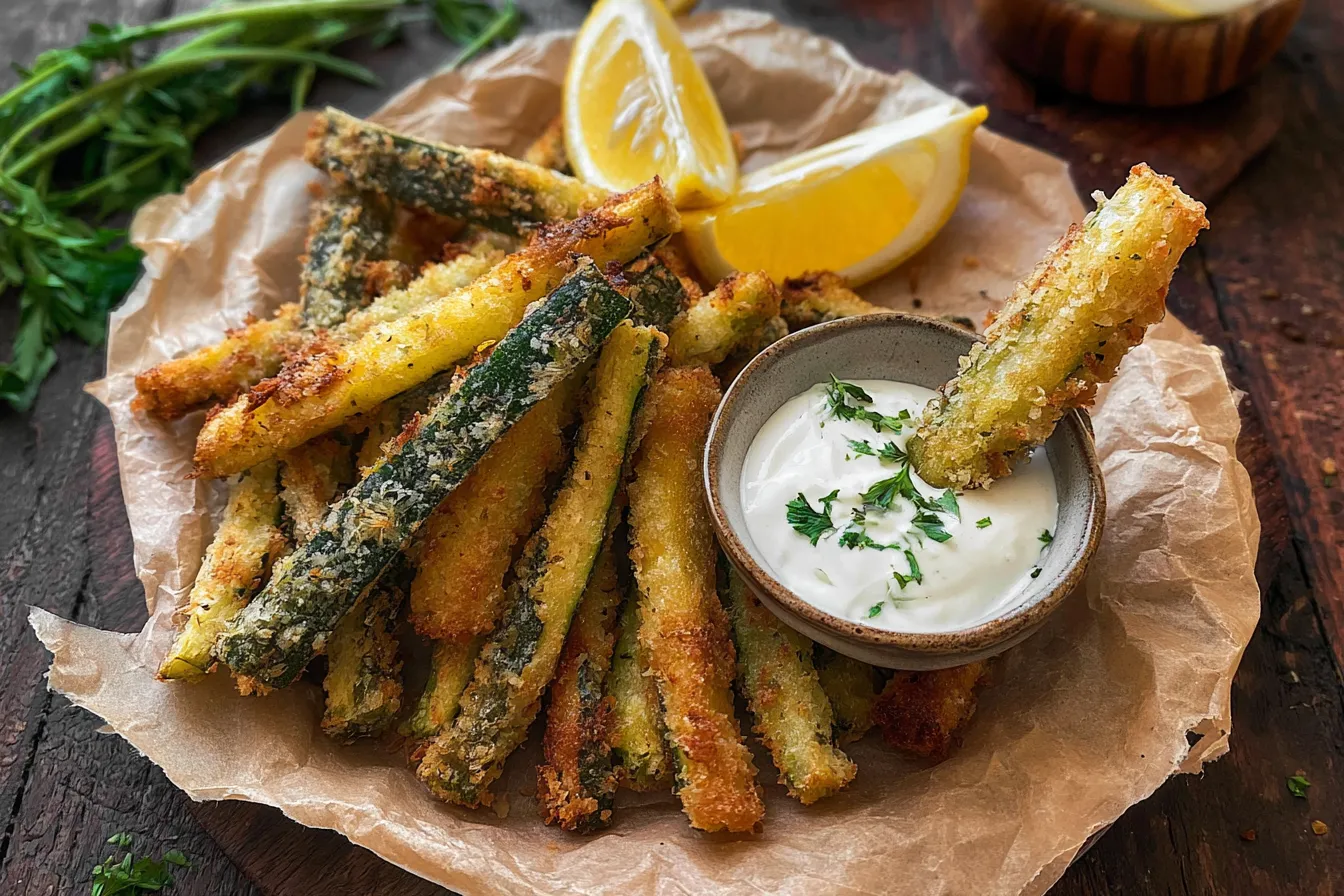 Crispy Baked Zucchini Fries: Your New Favorite Snack 4 Crispy Baked Zucchini Fries