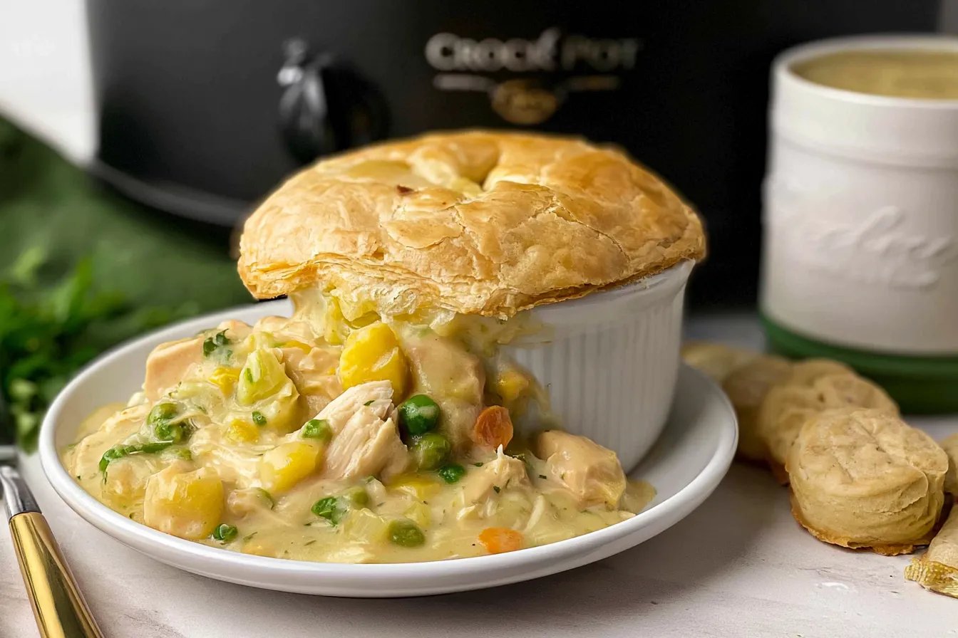 Crock Pot Chicken Pot Pie 