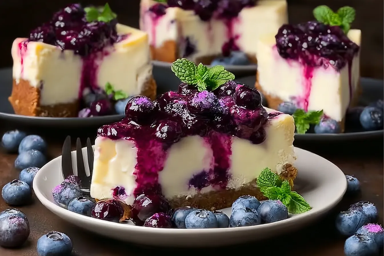Delicious Huckleberry Cheesecake: A Delightful Treat