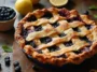 Delicious Huckleberry Pie Freshly Baked