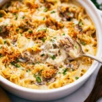 Easy Creamy Chicken Mushroom Casserole - Comfort Food Delight 15 Delicious Easy Creamy Chicken Mushroom Casserole Serving