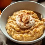 Easy Creamy Pumpkin Oatmeal: A Cozy Fall Delight 15 Delicious Easy Creamy Pumpkin Oatmeal in a Bowl