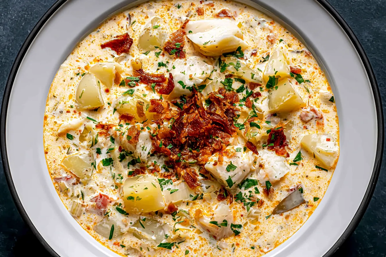 Easy Fish Chowder Recipe 