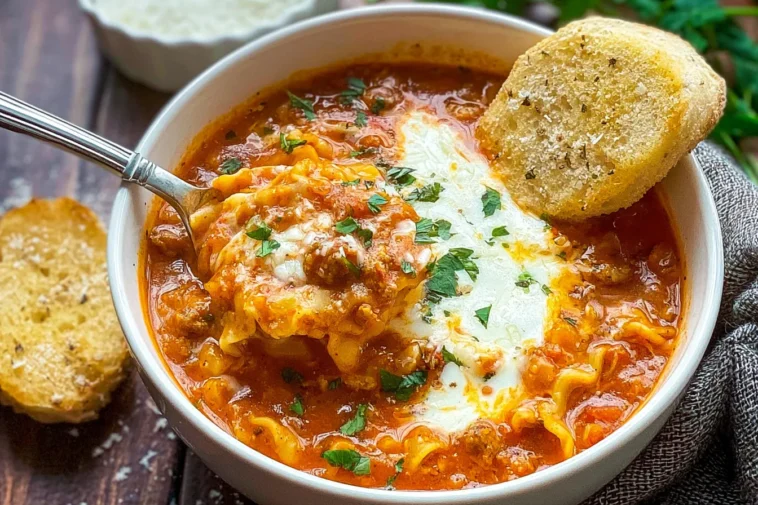 Easy Lasagna Soup Recipe: A Comforting Classic You’ll Love 3 Delicious Easy Lasagna Soup in a Bowl