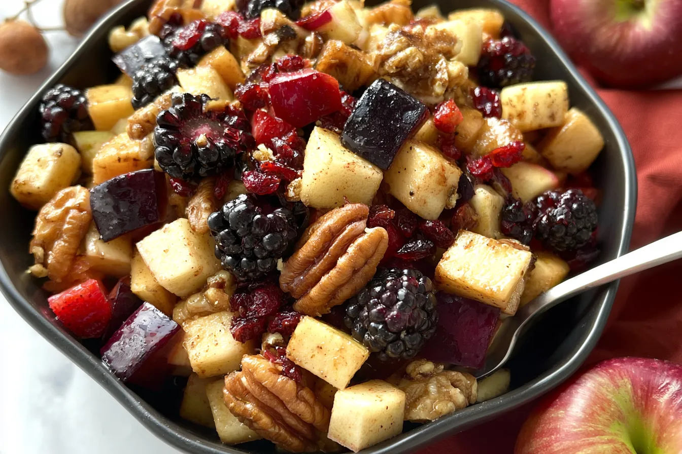 Fall Fruit Salad: Delightful Seasonal Treat for Your Table 3 Vibrant Fall Fruit Salad Ready to Serve
