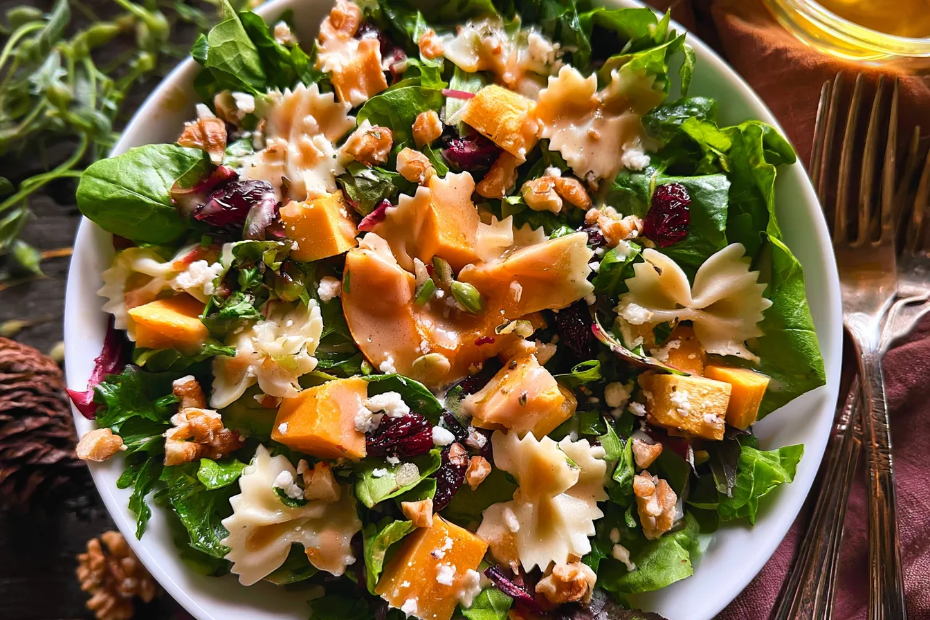 Fall Salad with Maple-Lime Dressing: A Delicious Seasonal Delight 3 Fall Salad with Maple-Lime Dressing: Colorful and Nutritious