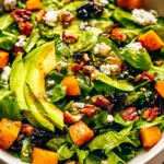 Favorite Fall Salad Full of Colorful Ingredients