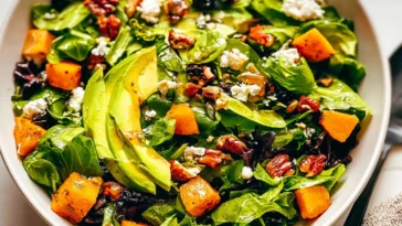 Favorite Fall Salad Full of Colorful Ingredients