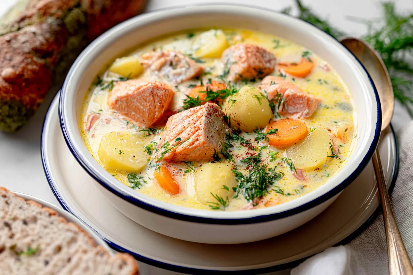 Finnish Salmon Soup (Lohikeitto): A Cozy Comfort Food Delight 4 Finnish Salmon Soup (Lohikeitto)