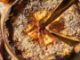 Flourless Greek Yogurt Apple Cake on a Plate