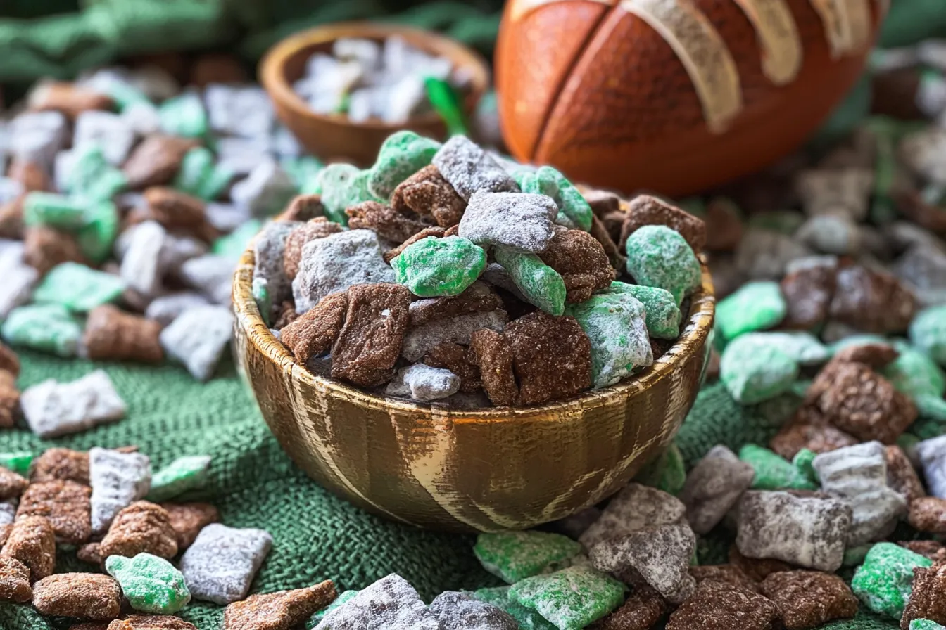Football Puppy Chow: The Ultimate Game-Day Snack! 3 Delicious Football Puppy Chow Recipe