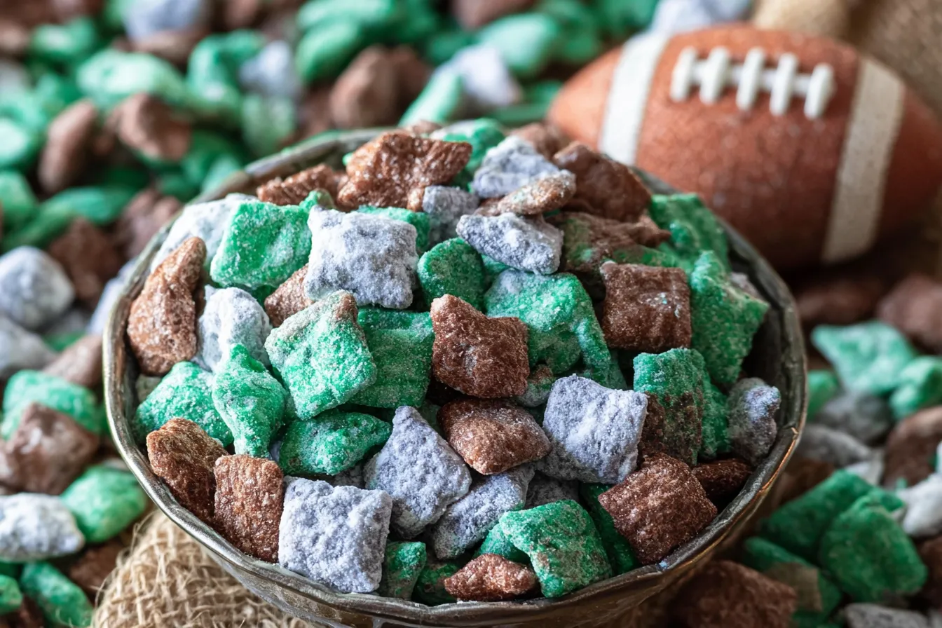 Football Puppy Chow: The Ultimate Game-Day Snack! 4 Football Puppy Chow