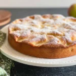 French Apple Cake Freshly Baked