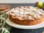 French Apple Cake Freshly Baked