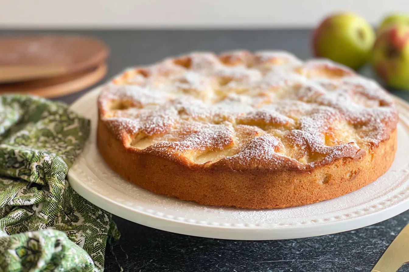 French Apple Cake: A Delightful Dessert Recipe to Savor 3 French Apple Cake Freshly Baked