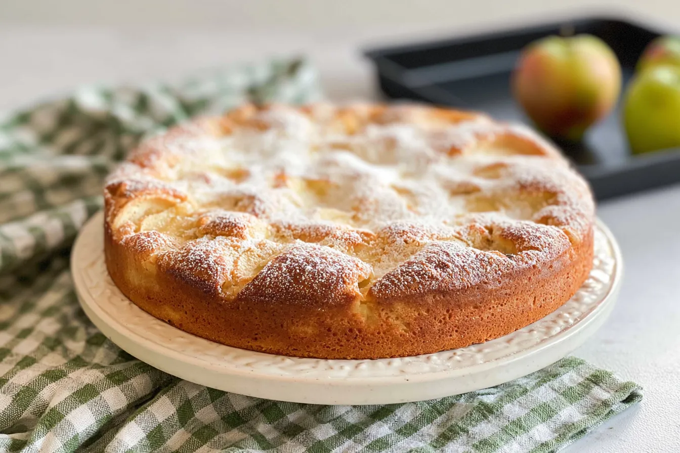 French Apple Cake 