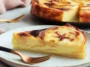 Freshly Baked French Custard Pie with Apples