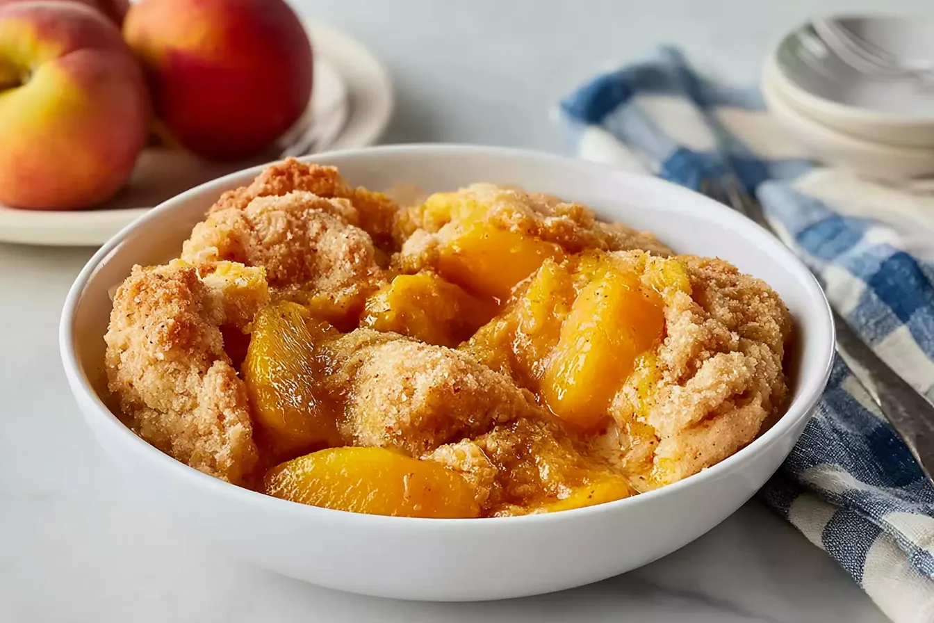 Fresh Southern Peach Cobbler 