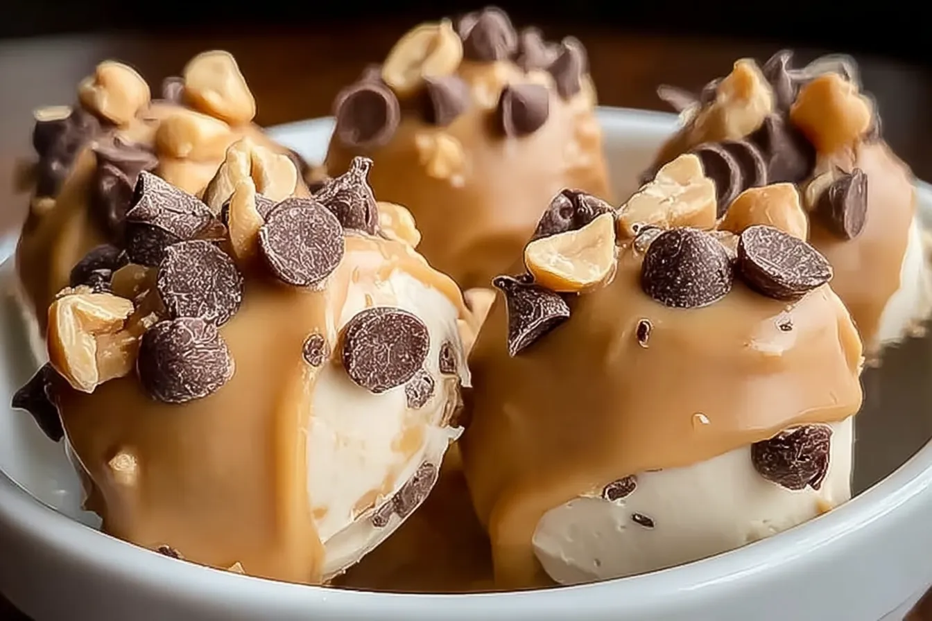 Frozen Greek Yogurt Peanut Butter Bites You’ll Love! 4 Frozen Greek Yogurt Peanut Butter Bites