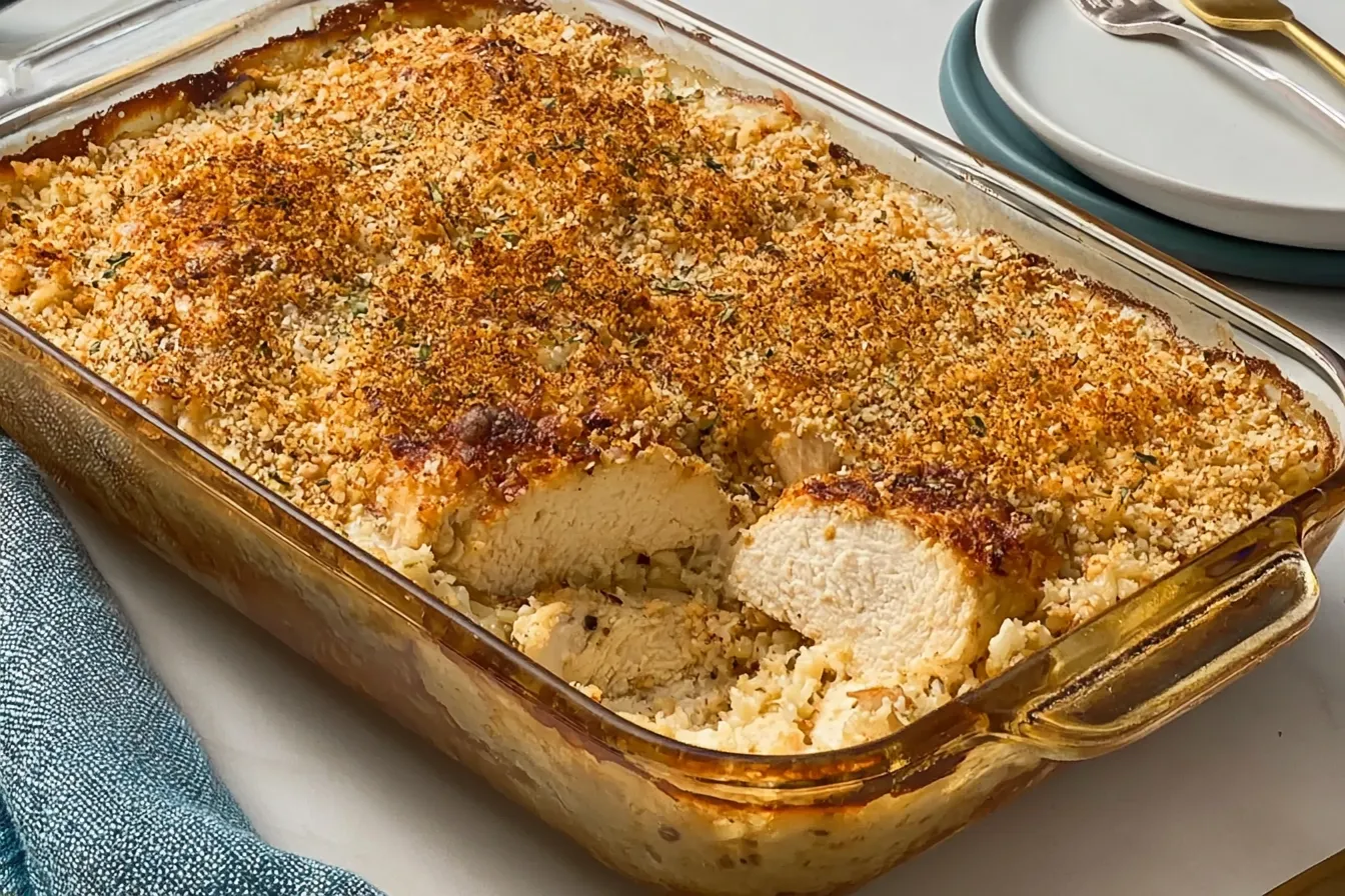 Garlic Butter Chicken Dump and Bake Casserole: A Family Favorite 4 Garlic Butter Chicken Dump and Bake Casserole