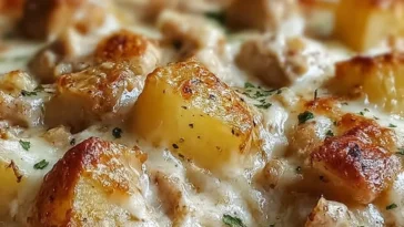 Delicious Garlic Parmesan Crockpot Chicken and Potatoes