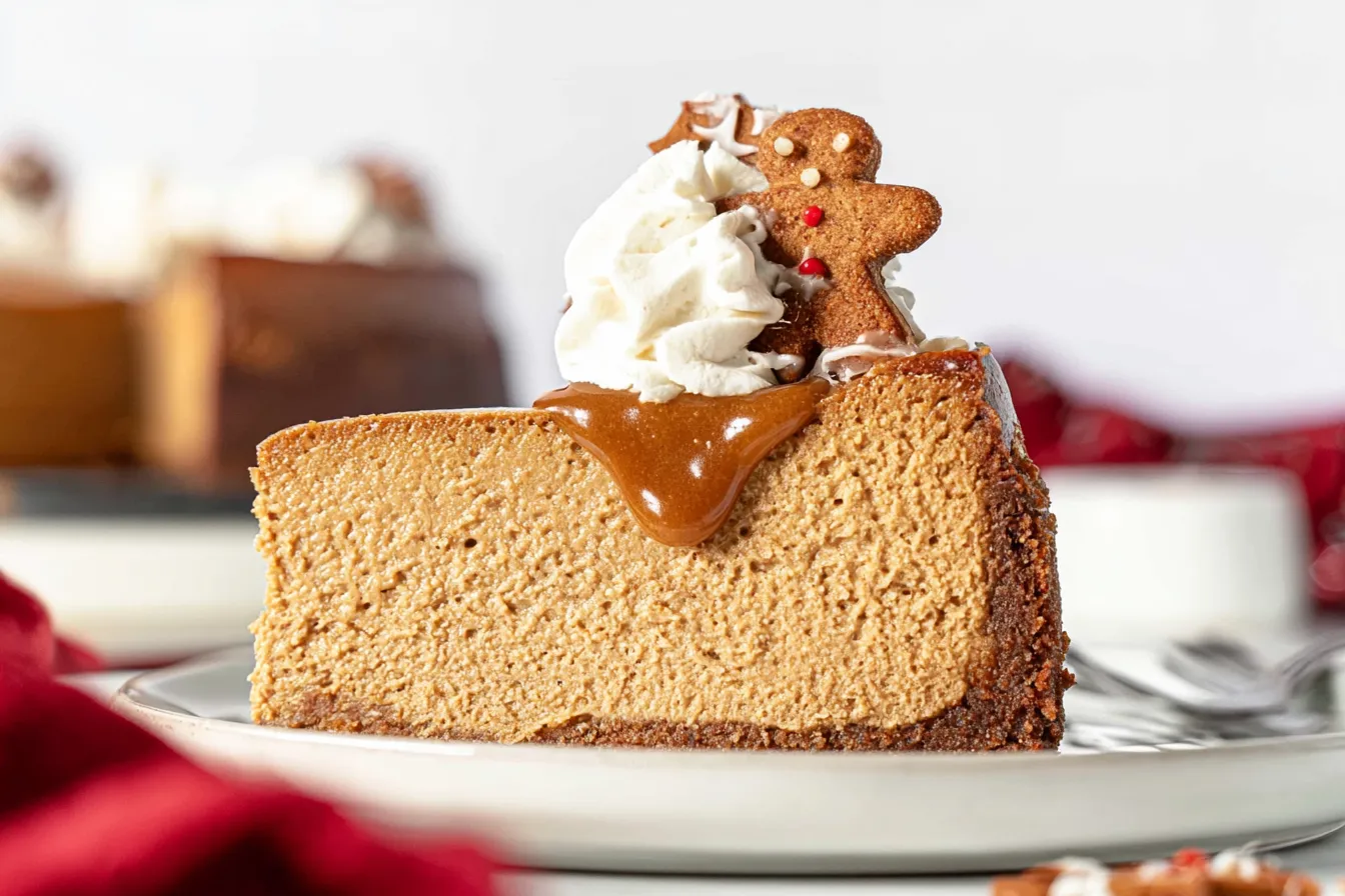 Gingerbread Cheesecake 