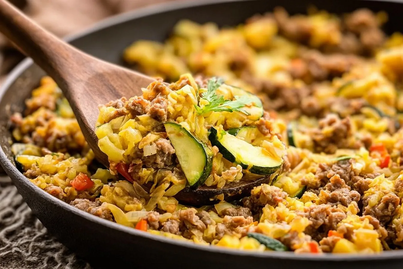 Hamburger and Zucchini Skillet: A Tasty One-Pan Delight 3 Delicious Hamburger and Zucchini Skillet Recipe