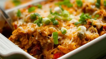 Healthy Chicken Taco Casserole - Delicious and Nutritious