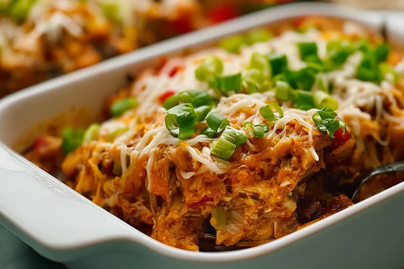 Healthy Chicken Taco Casserole: A Delicious Family Favorite 4 Healthy Chicken Taco Casserole