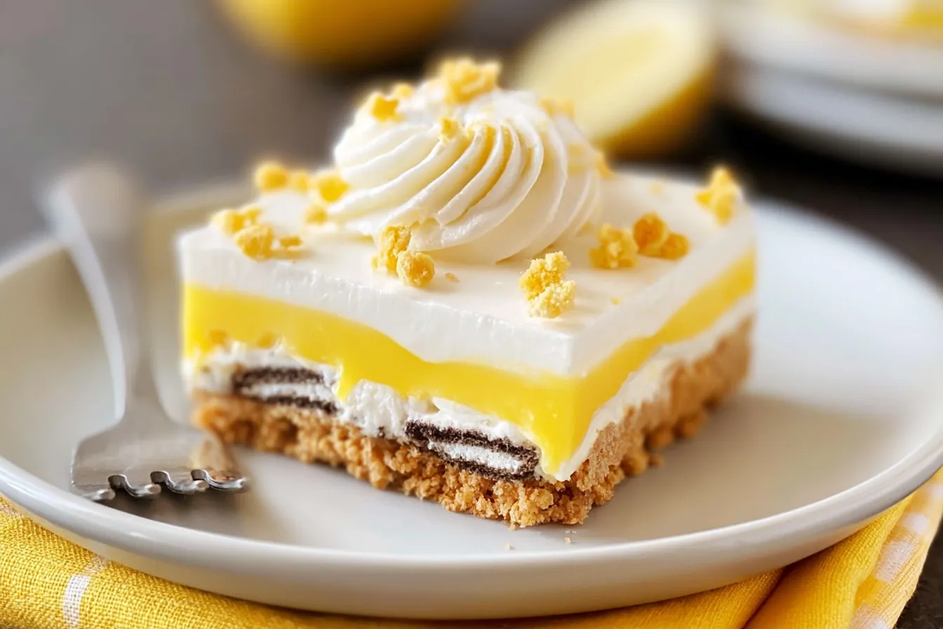 Heavenly Lemon Oreo Dessert Recipe That Will Wow Your Guests 3 Heavenly Lemon Oreo Dessert in a Glorious Presentation