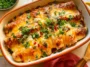 High Protein Chicken Enchiladas in 30 Minutes