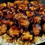 Delicious Honey BBQ Chicken and Rice in a One-Pan