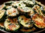 Irresistibly Crunchy Garlic Parmesan Roasted Zucchini Dish