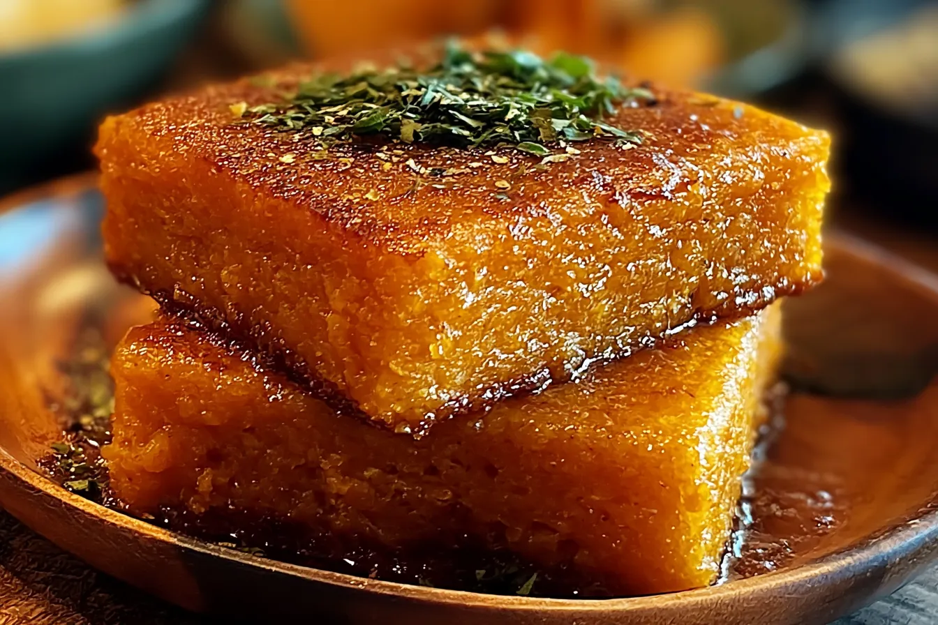 Irresistibly Sweet Honey Butter Sweet Potato Cornbread 