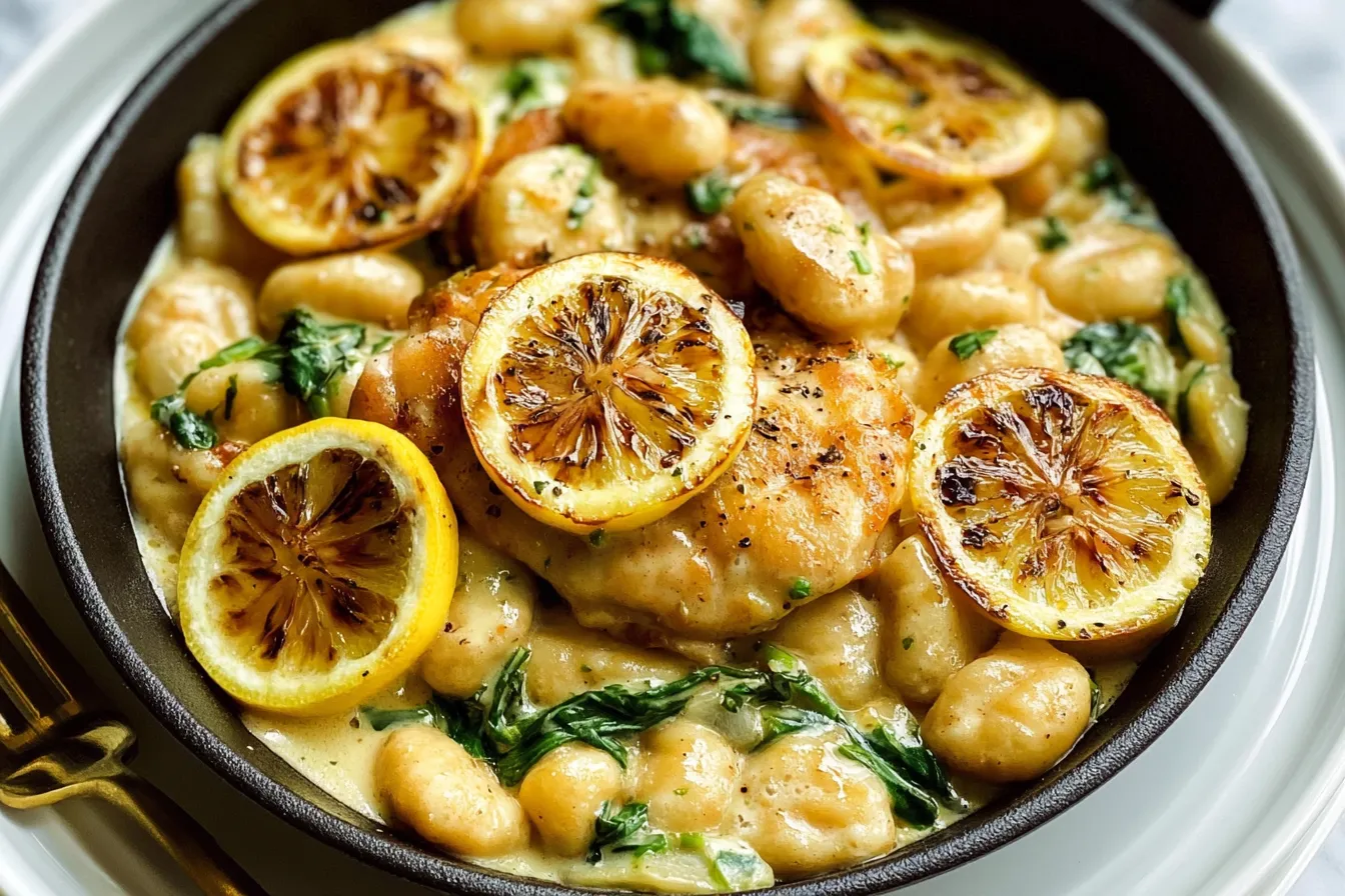 Lemon Chicken Gnocchi 