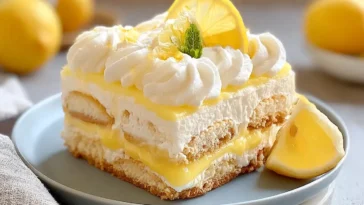 Lemon Tiramisu: A Refreshing Italian Dessert Treat