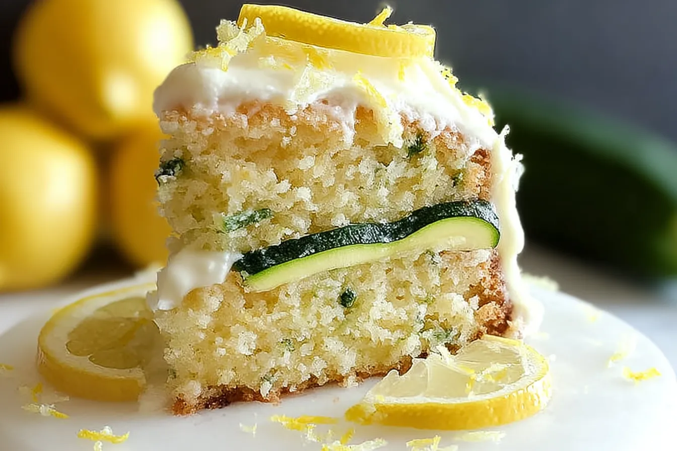 Lemon Zucchini Cake 