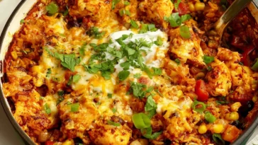 Mexican Chicken & Rice {One Pot} – Colorful and Delicious