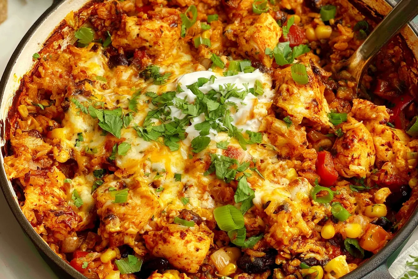 Mexican Chicken & Rice {One Pot} – A Flavorful Delight 3 Mexican Chicken & Rice {One Pot} – Colorful and Delicious