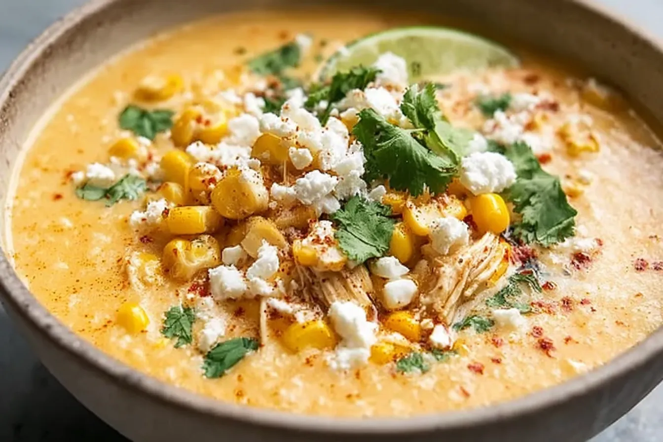 Mexican Street Corn Soup