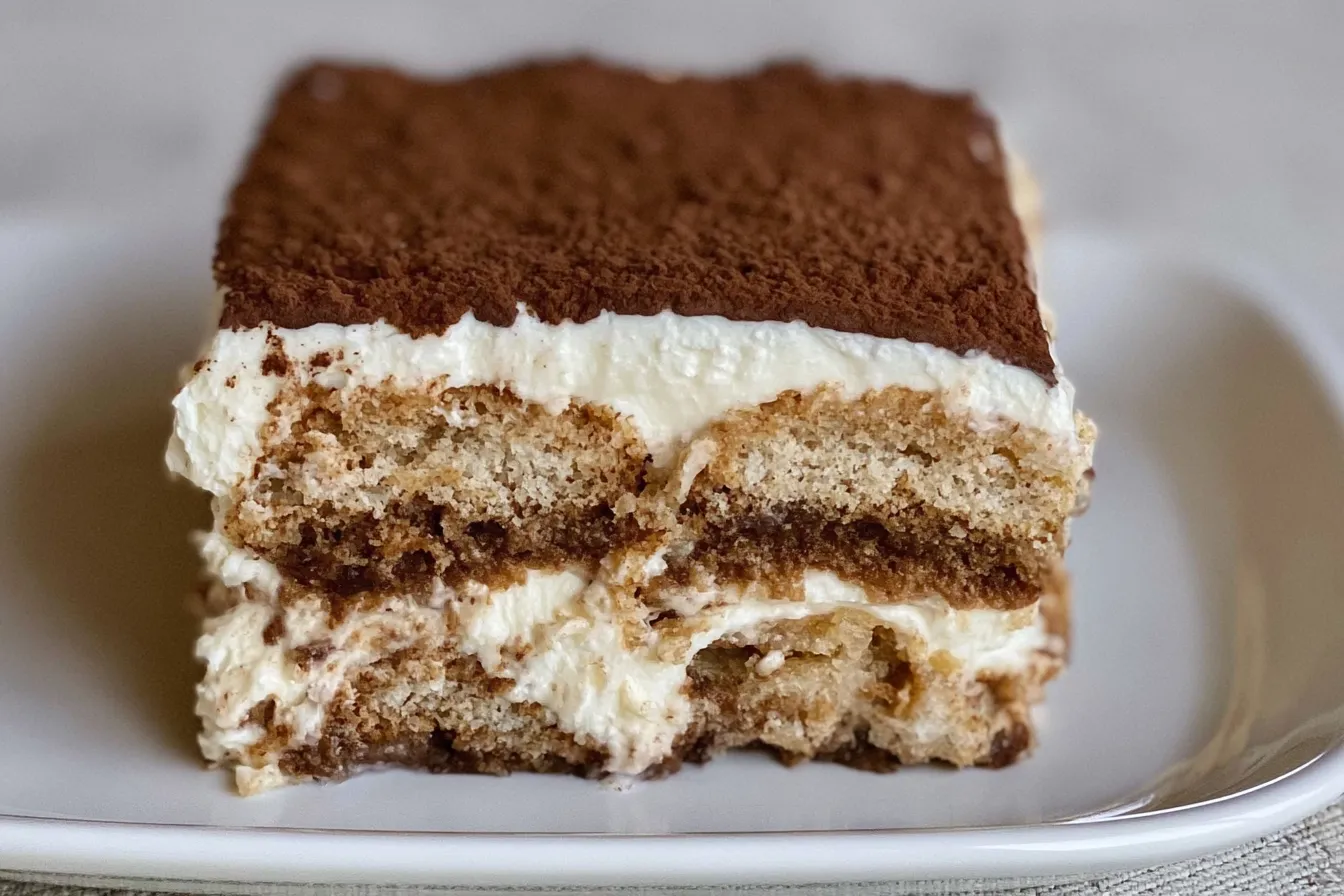 No-Bake Easy Tiramisu Recipe (No Raw Eggs, Make-Ahead) Delight 4 No-Bake Easy Tiramisu Recipe (No Raw Eggs, Make-Ahead)
