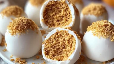 No Bake Pumpkin Cheesecake Balls - Easy Fall Treat Recipe