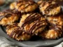 No-Bake Samoa Cookies on a White Plate