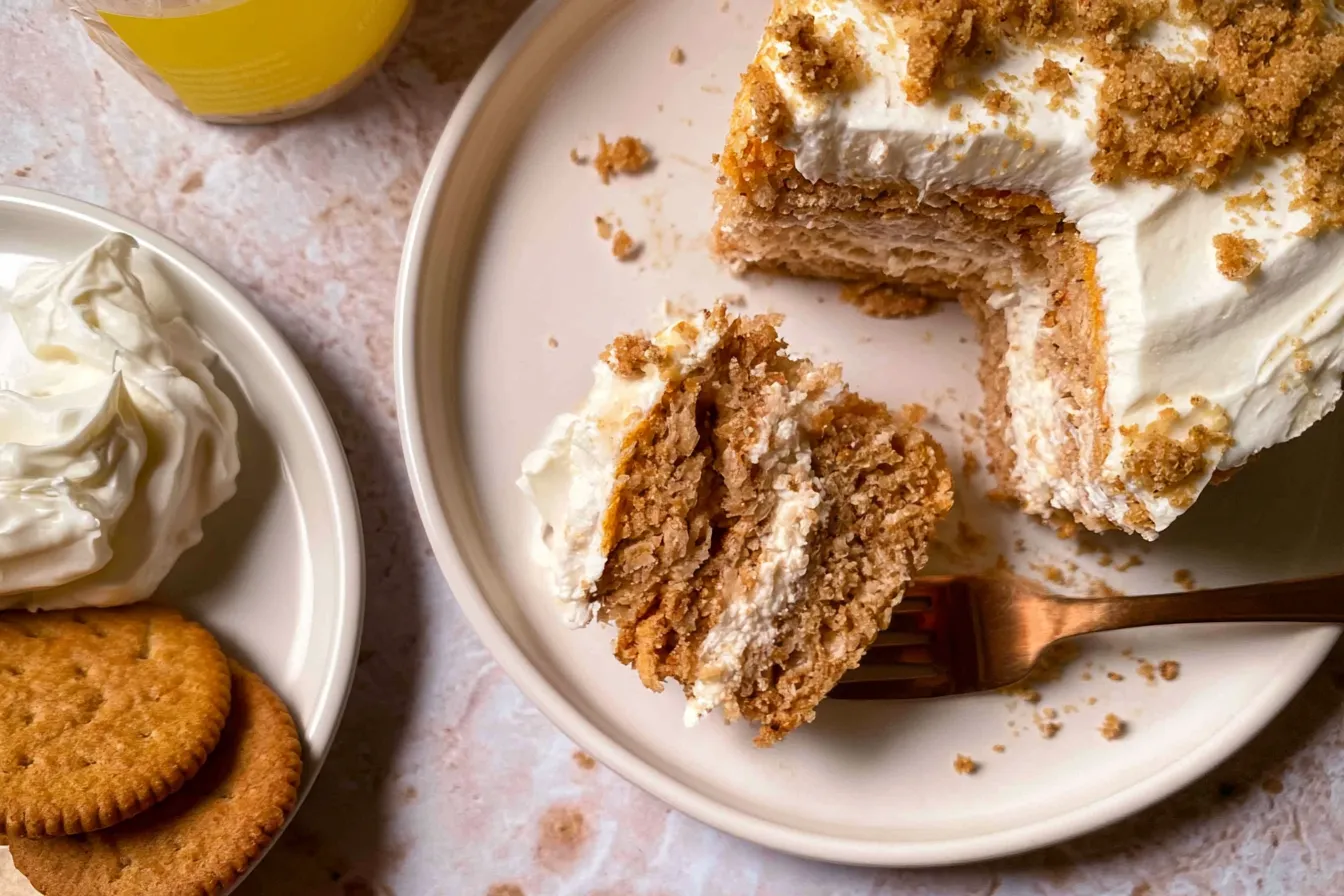 Oatmeal Cream Pie Cake 