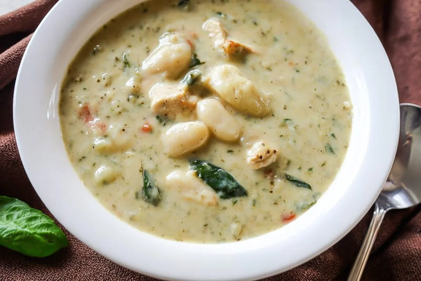 Olive Garden Chicken Gnocchi Soup: Comfort in a Bowl! 4 Olive Garden Chicken Gnocchi Soup
