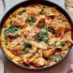 One-Pan “Marry Me” Chicken Orzo: A Dish to Fall in Love With 5 One-Pan “Marry Me” Chicken Orzo Ready to Serve