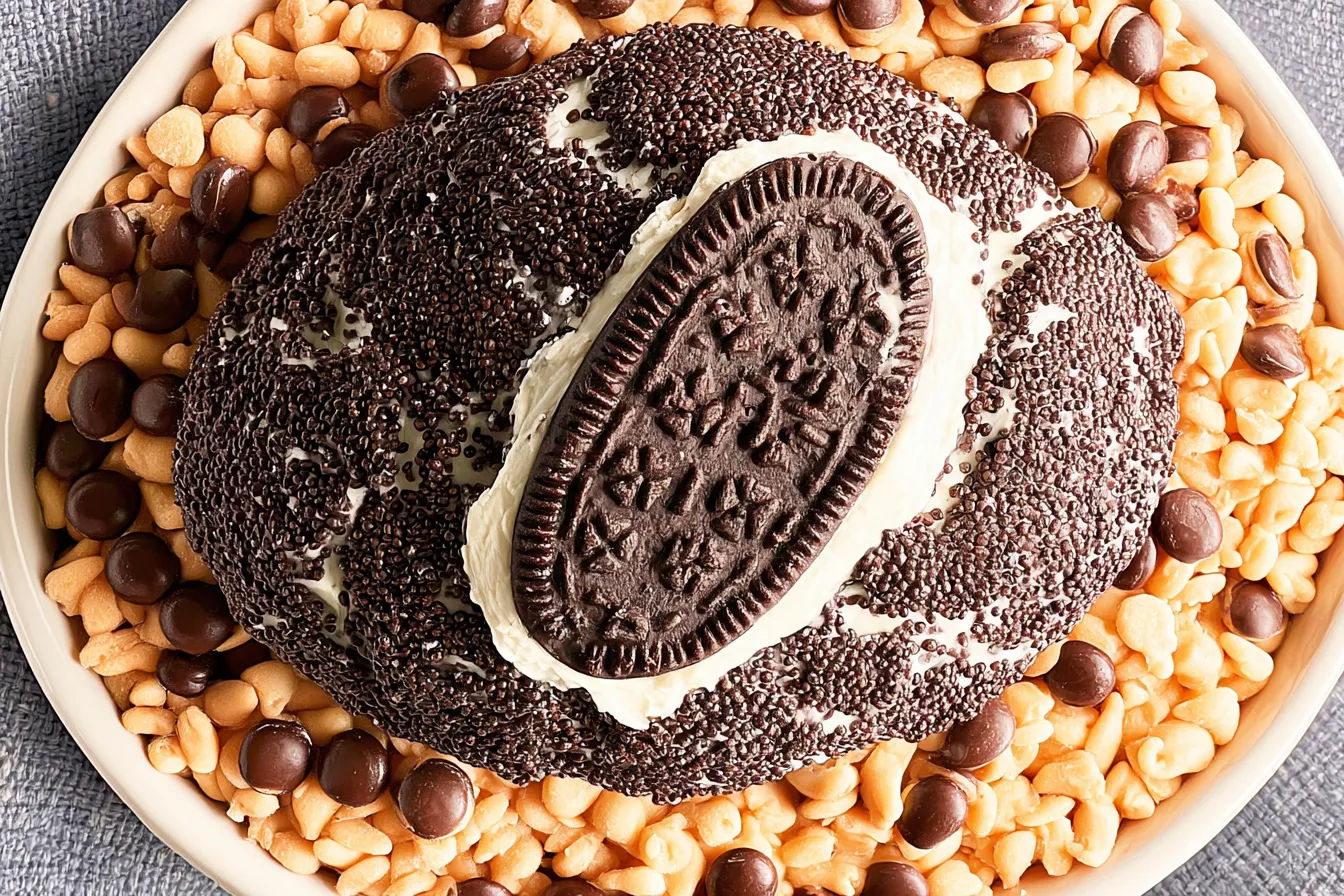 Oreo Cookies and Cream Cheese Ball 