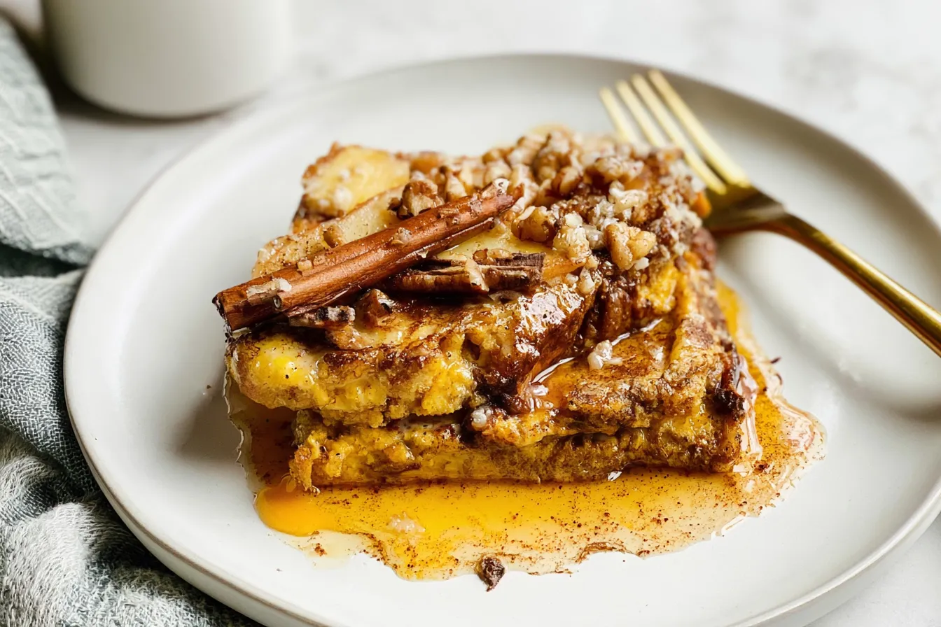 Overnight Pumpkin and Apple French Toast for Cozy Mornings 4 Overnight Pumpkin and Apple French Toast