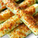 Crispy Parmesan Crusted Zucchini - Delicious and Easy Recipe
